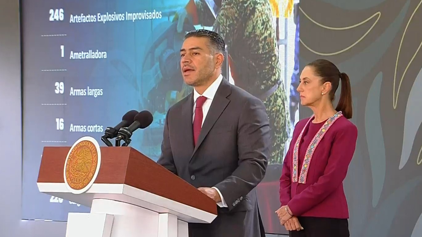 Sheinbaum celebra 'baja violencia' con cifras acotadas en Michoacán