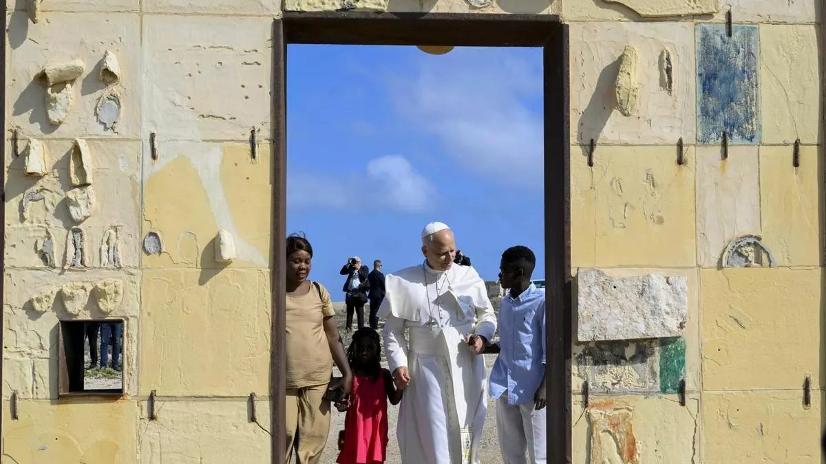 El papa León XIV elogia el pasado migrante de EEUU