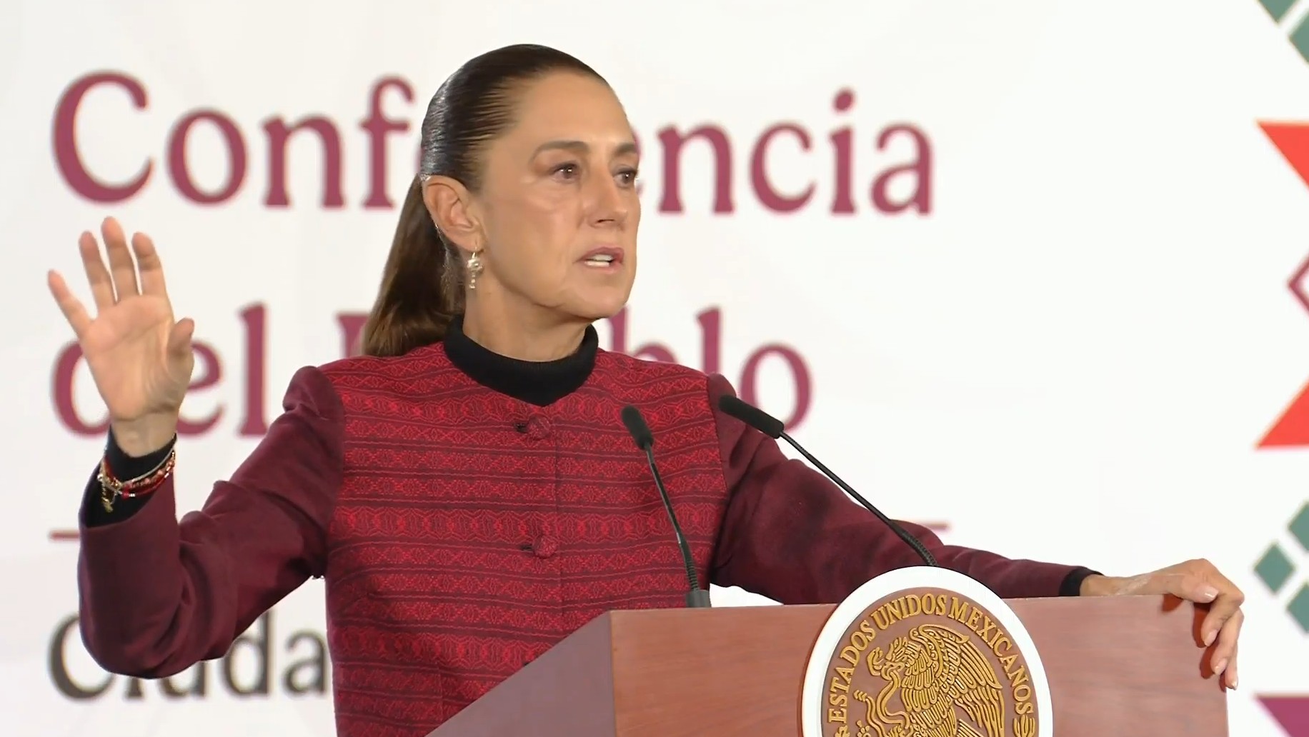 Captura de pantalla de la transmisión del 6 de julio de 2026. Captura de pantalla de la transmisión del 6 de julio de 2026.