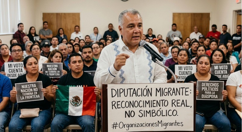 Diputación Migrante, reconocimiento sin poder