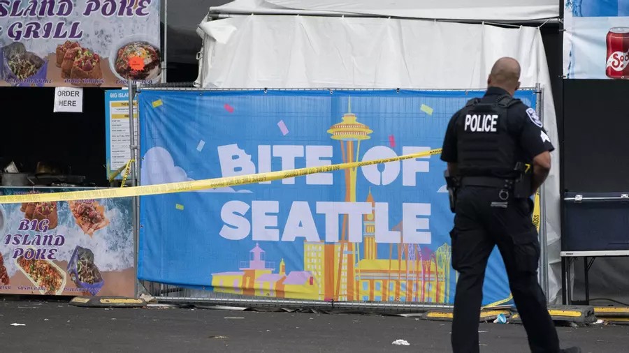 Tiroteo en feria gastronómica de Seattle deja tres muertos