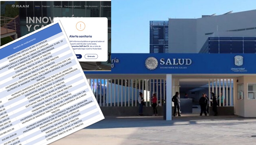 Guanajuato avala fármacos de empresas con alertas sanitarias