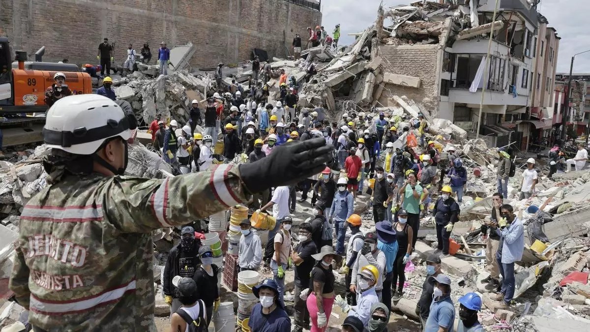 Terremoto en Colombia confirma 281 muertos y 379 desaparecidos