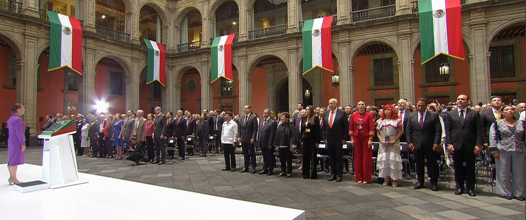 Captura de pantalla de la transmisión del 1 de septiembre de 2026. Captura de pantalla de la transmisión del 1 de septiembre de 2026.
