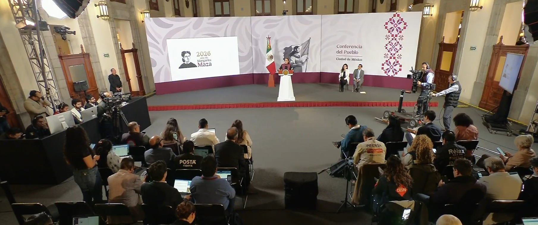Captura de pantalla de la transmisión del 2 de septiembre de 2026.