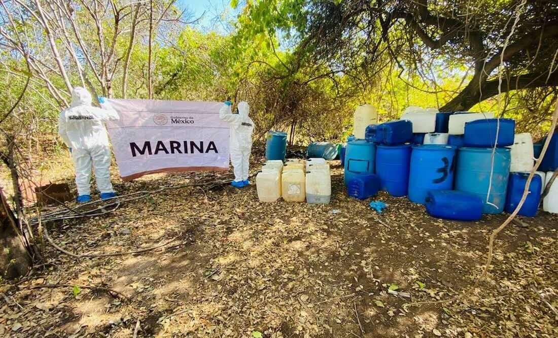 México decomisa casi 17 toneladas de metanfetamina en Sinaloa