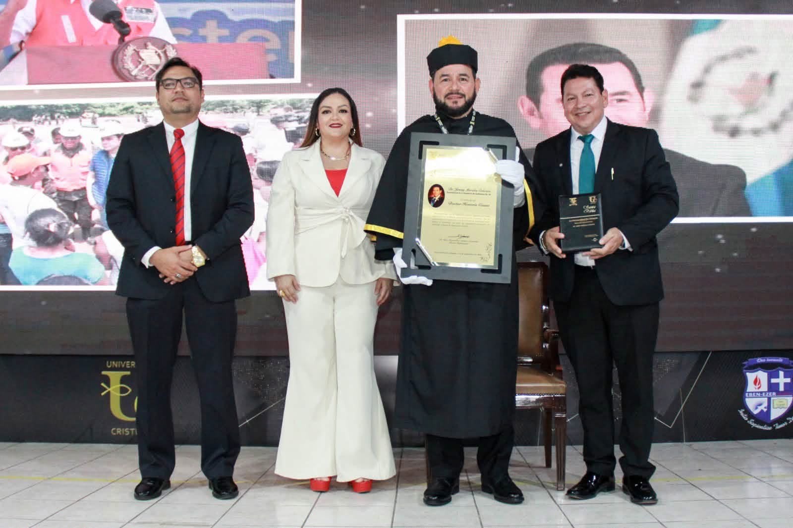 Universidad de Chiapas otorga Doctor Honoris Causa a Jimmy Morales