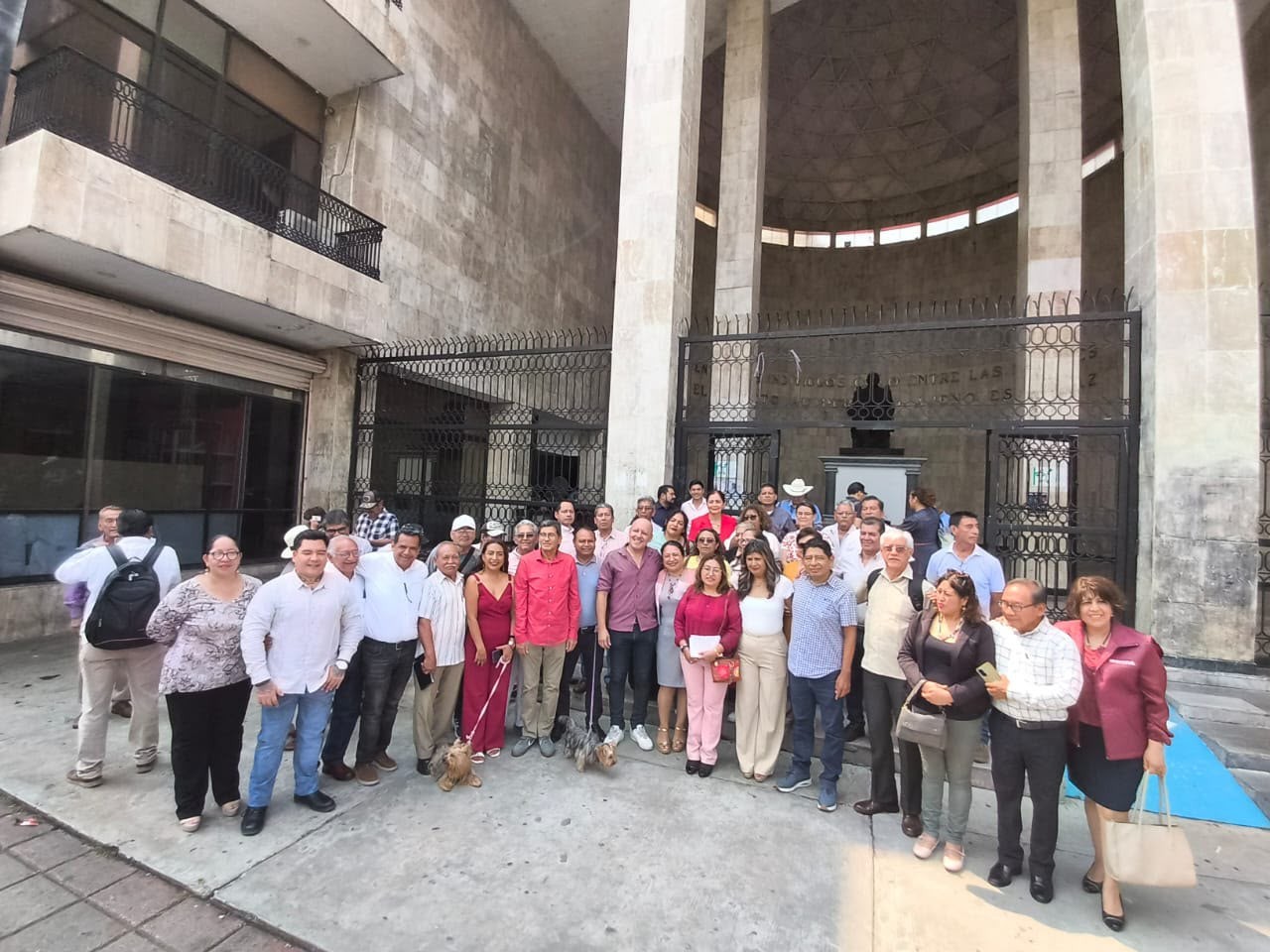 Grupo de izquierda exige espacio a Morena para participar en las próximas elecciones. Foto: Argenis Esquipulas.