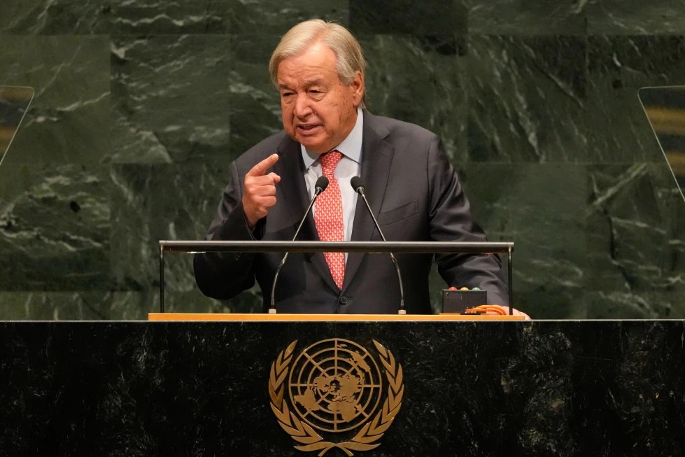 Guterres llama a la cooperación global en su último discurso ante ONU