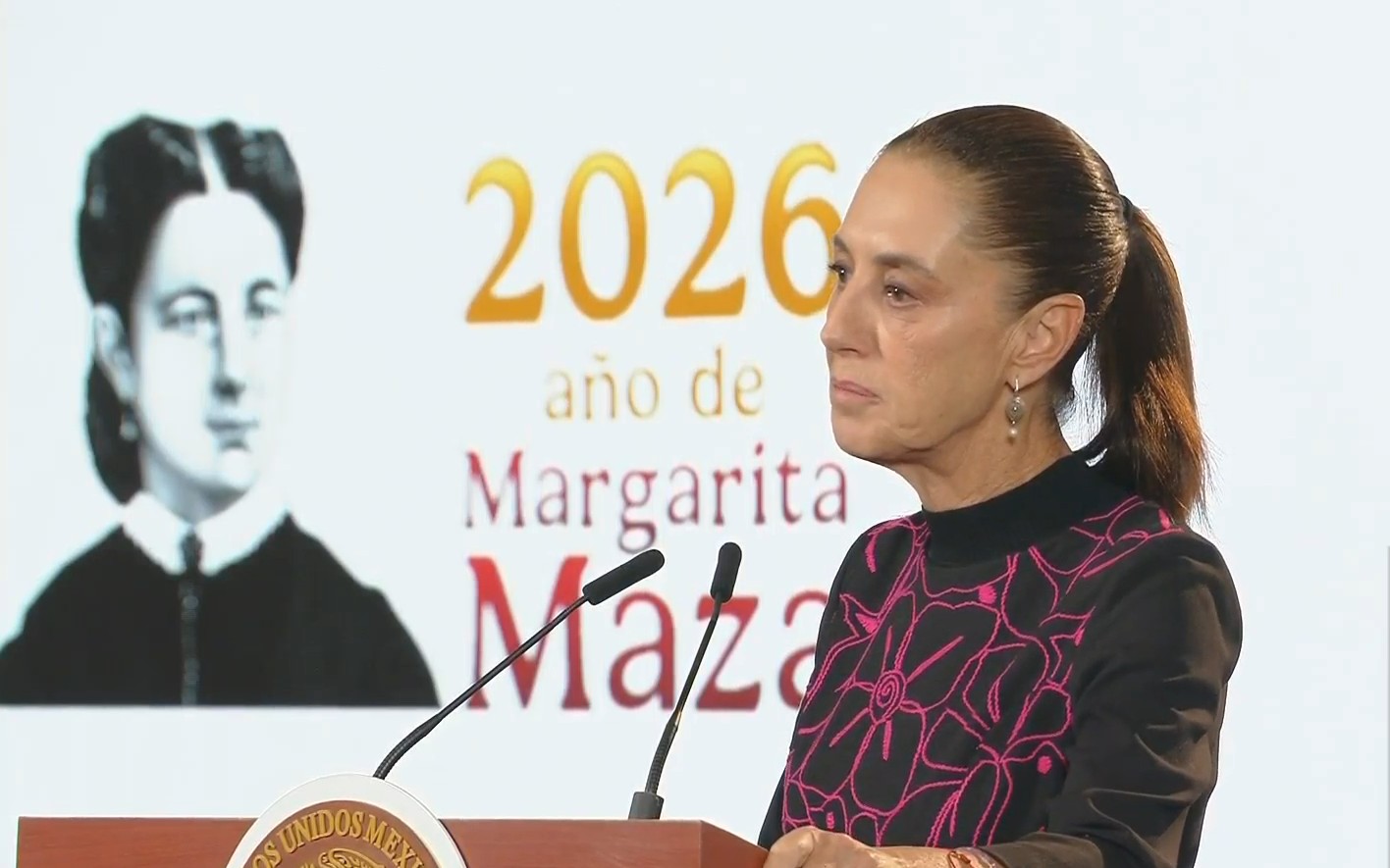 Sheinbaum insiste en reducción de homicidios pese al acumulado
