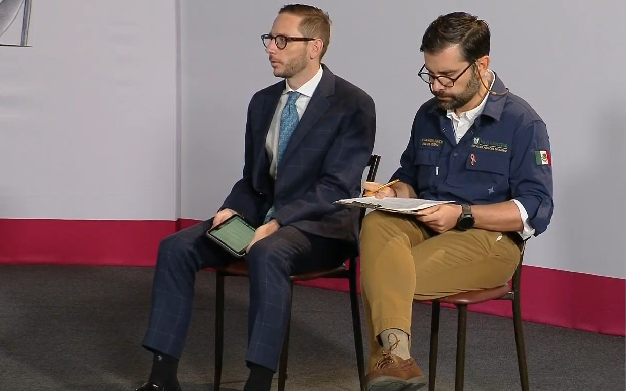 Eduardo Clark y Alejadro Svarch. Captura de pantalla de la actividad del 20 de octubre de 2026. Eduardo Clark y Alejadro Svarch. Captura de pantalla de la actividad del 20 de octubre de 2026.
