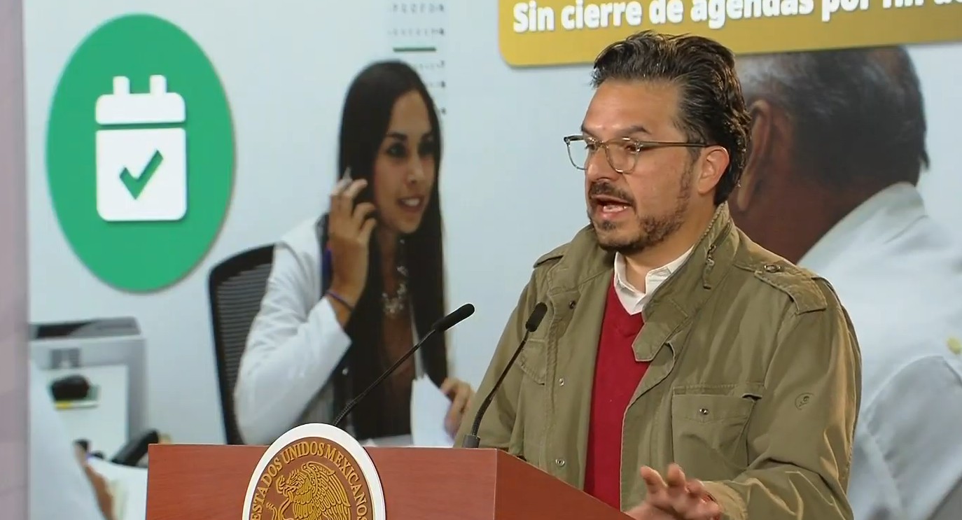 Zoé Robledo, director del IMSS, 27 de octubre de 2026. Zoé Robledo, director del IMSS, 27 de octubre de 2026.