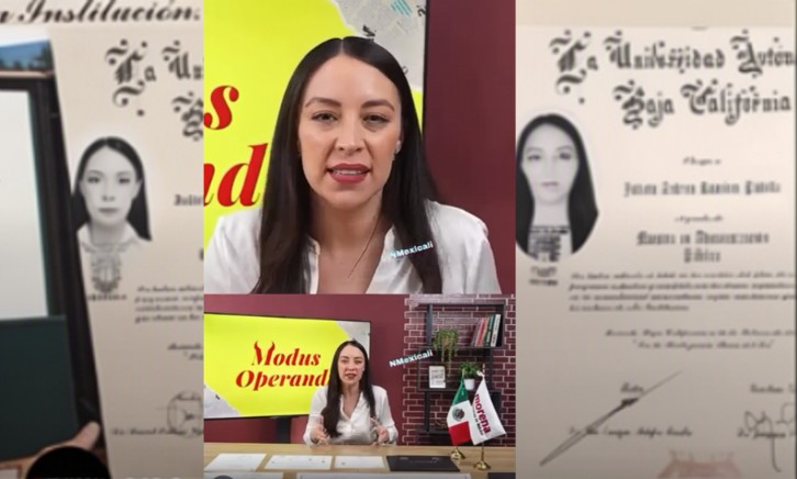Julieta Ramírez evade responder por favoritismo en la UABC