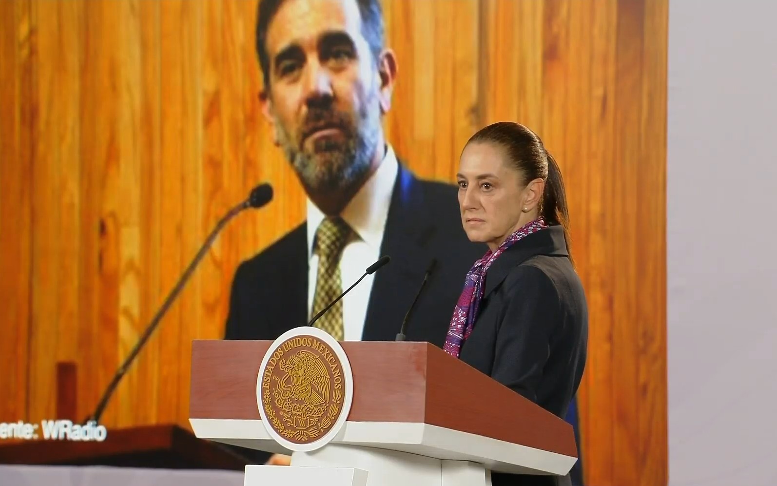 Sheinbaum insiste en culpar a Córdova por corrupción de Taddei en el INE