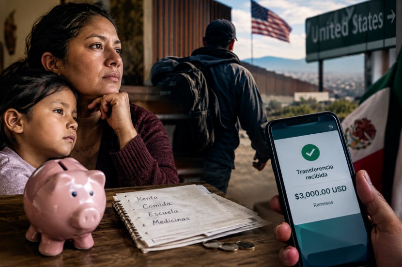 Remesas: cuando el dinero deja de llegar, la crisis cruza la frontera