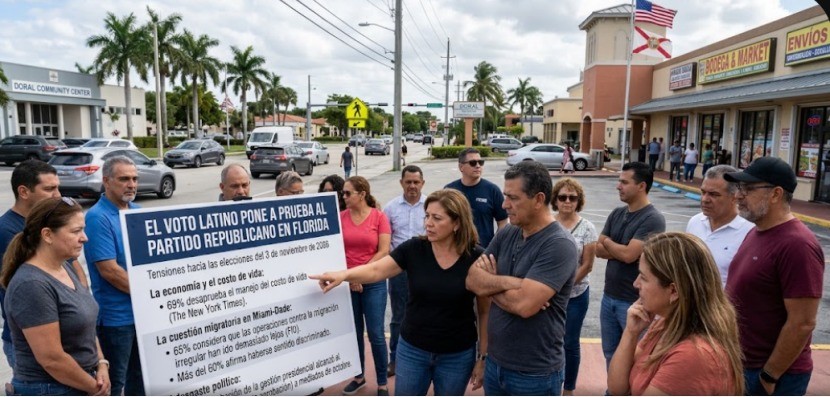 Migración y economía pueden cambiar el voto latino en Florida